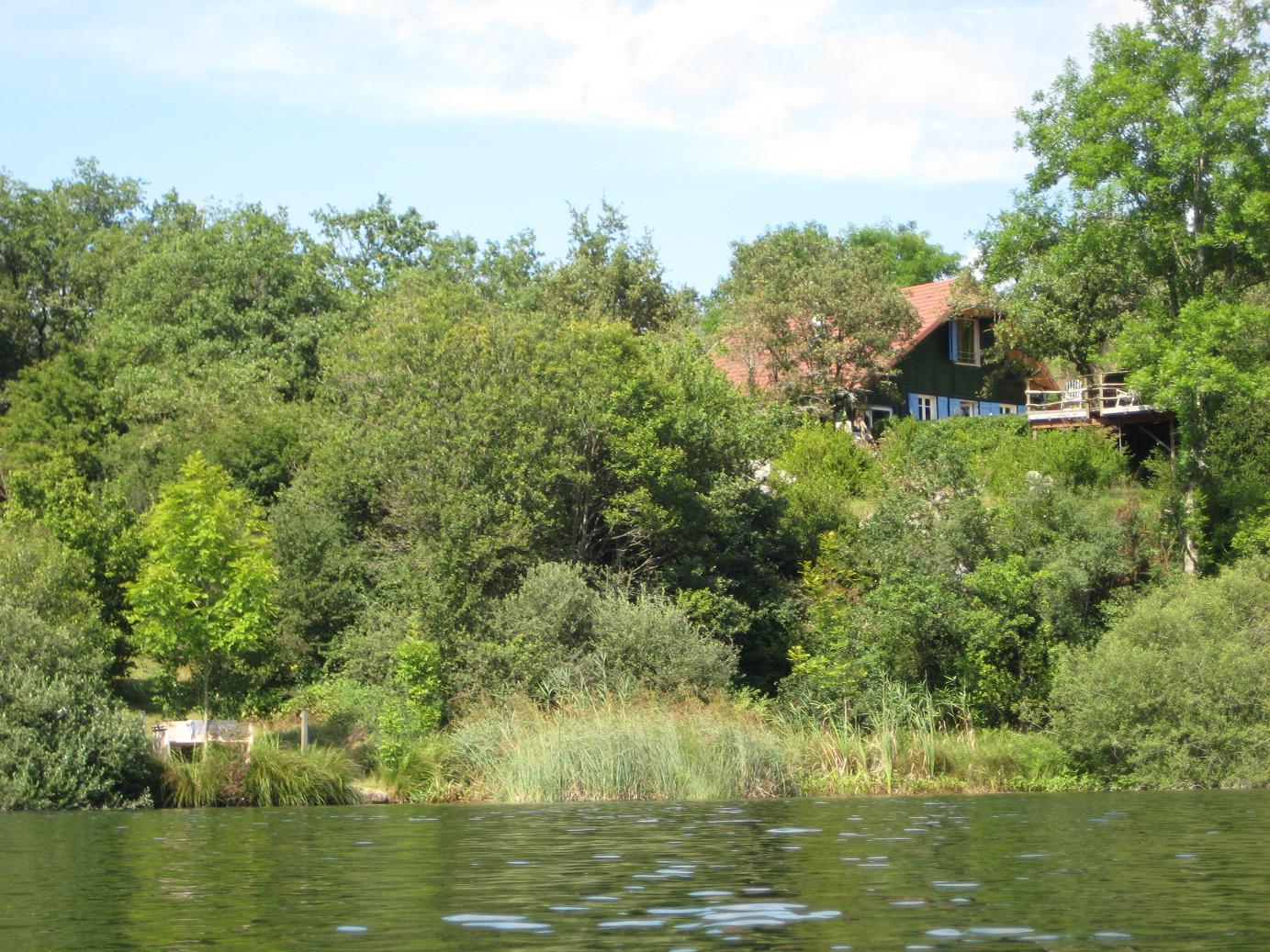 View from the lake